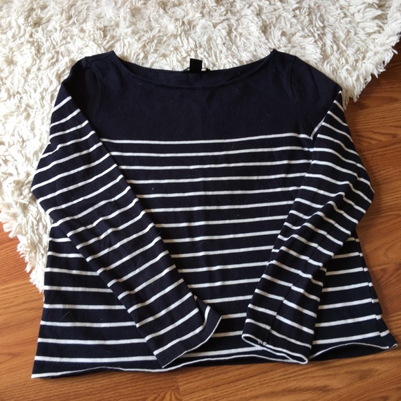 H&M Tops - 3/$10 - H&M Striped Boat Top